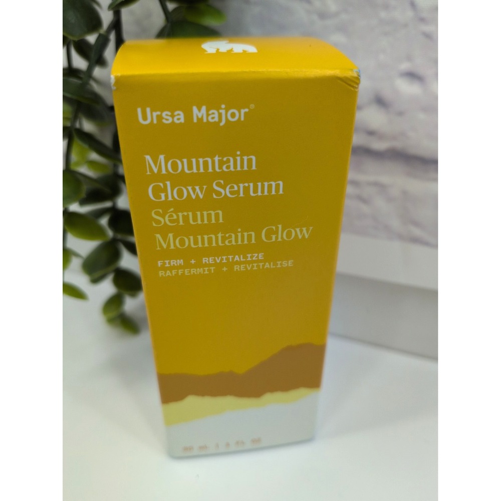 NEW IN BOX🌿Ursa Major Mountain Glow Golden Serum 30 ml/1 fl oz Firm Skincare